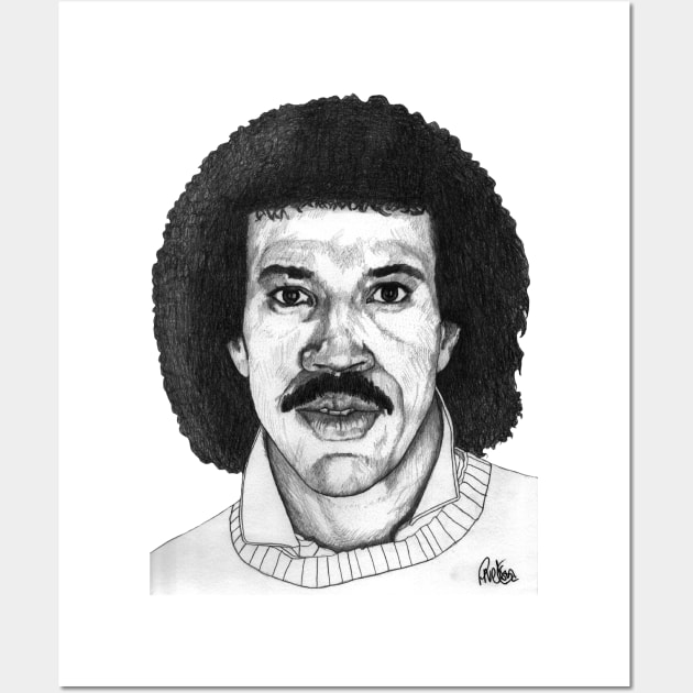 Lionel Richie Wall Art by paulnelsonesch